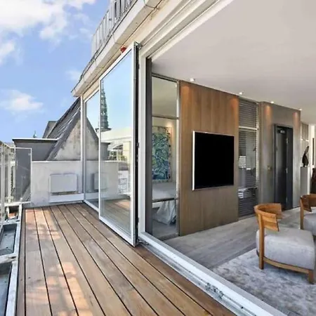 Exclusive Penthouse W Private Rooftop Terrace * Copenhagen
