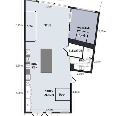 Exclusive Penthouse W Private Rooftop Terrace Apartment Copenhagen